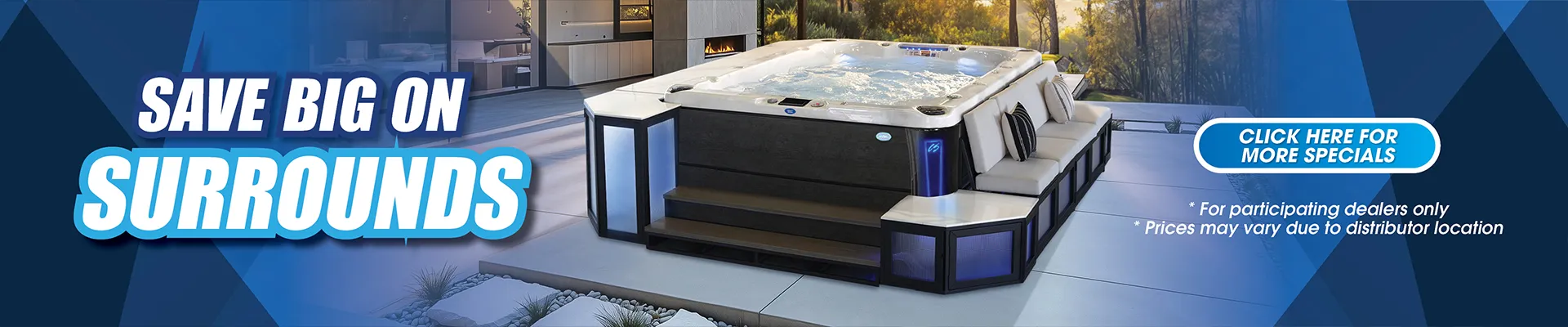 Calspas hot tub being used in a family setting - Iowa City
