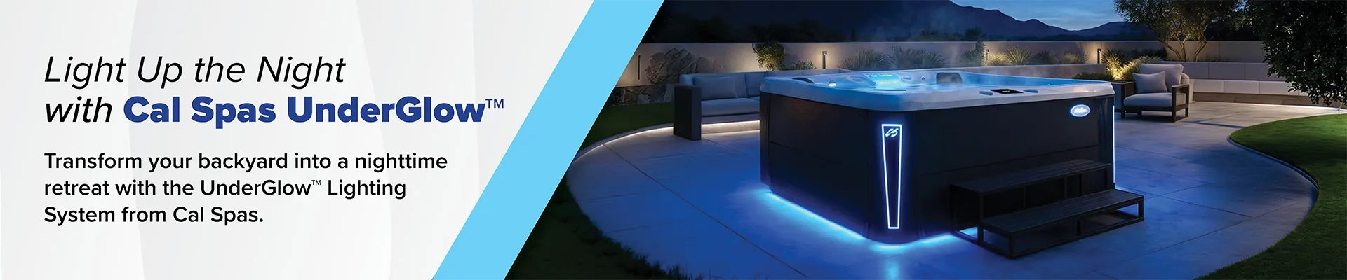 Calspas hot tub being used in a family setting - Iowa City