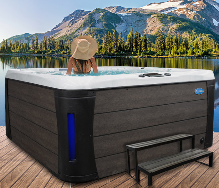 Calspas hot tub being used in a family setting - hot tubs spas for sale Iowa City